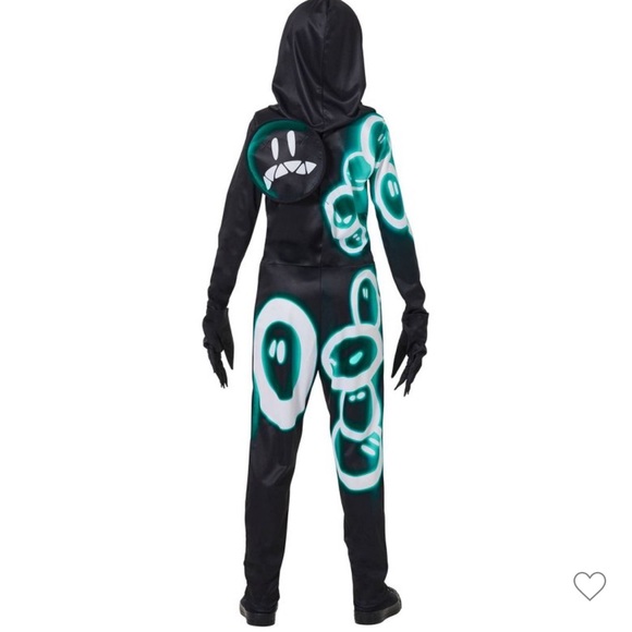 Kids Fortnite Grimey Costume - Picture 2 of 8